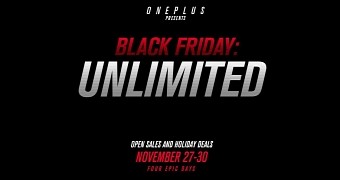 OnePlus Black Friday Unlimited sale