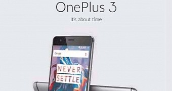 Newspaper ad for OnePlus 3 in India