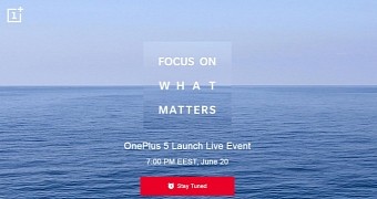 OnePlus 5 announcement date