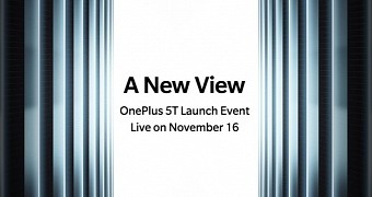 OnePlus 5T lunch event on November 16