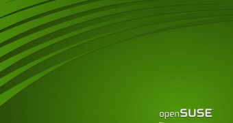 openSUSE boot splash