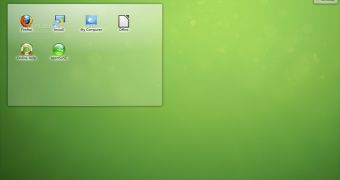 openSUSE 12.2 desktop