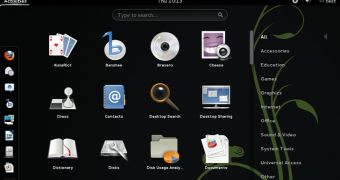 openSUSE GNOME desktop