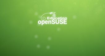 openSUSE Edu Li-f-e 12.2 boot splash screen!