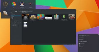 openSUSE Linux with KDE Plasma 5