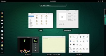 openSUSE Tumbleweed with GNOME