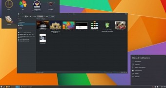 KDE Plasma 5.4.2 in openSUSE Tumbleweed