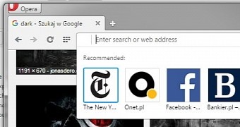 Opera 34 Web Browser Now in Development, Introduces URL Suggestions