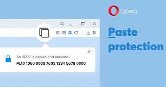 The new Paste protection in Opera