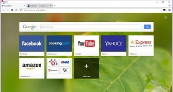 Opera for Windows 10 desktop