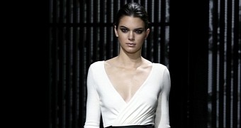 Kendall Jenner at New York Fashion Week for Diane Von Furstenberg