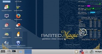 Parted Magic Linux Live CD Now Ships with ZFS, Linux 4.9.1 and X.Org Server 1.19