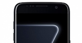 Pearl Black Galaxy S7 edge
