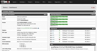 pfSense 2.3.3-p1 Is Updated to FreeBSD 10.3-RELEASE-p17, Includes Security Fixes