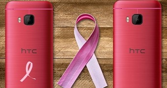 Pink HTC One M9 Will Go on Sale to Raise Breast Cancer Awareness