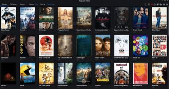 New Popcorn Time in action