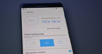 Power Saving Mode on Galaxy Note 7