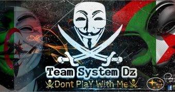 Team System Dz defaces 88 websites between April 14 and 16
