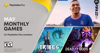 PS Plus Games for May: FIFA 22, Tribes of Midgard, Curse of the Dead
Gods