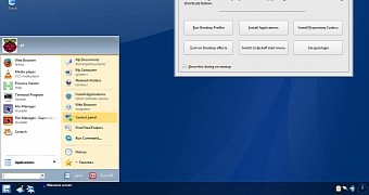 Q4OS Linux running on Raspberry Pi 3