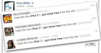 Free iPad scams