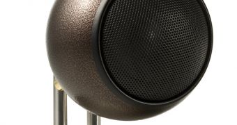 The "Hammered Earth" speakers from Orb Audio