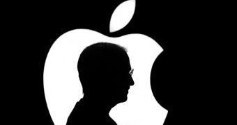 Steve Jobs and Apple Logo