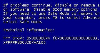 Terminating malware's process leads to BSOD