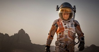 Matt Damon plays astronaut Mark Watney