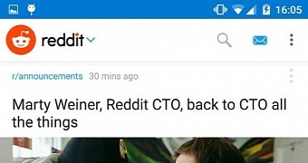 Reddit's Android app sneak peak