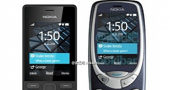 Render of modern Nokia 3310