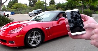 Corvette hacked using SMS messages