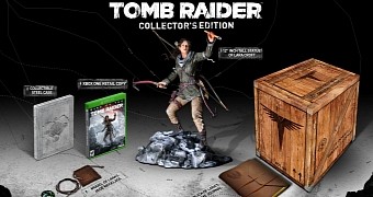Rise of the Tomb Raider Collector's Edition for Xbox One Includes Lara Croft Statue