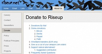 Riseup announces it's running out of money