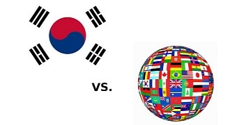 South Korea vs. the Rest of the World