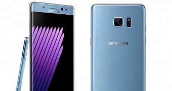 Blue Coral Note 7