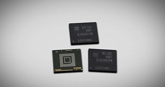 Samsung 256GB UFS 2.0 memory chips