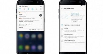 Performance mode in 7.0 Nougat update from Samsung