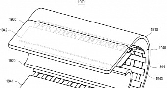 Patent application for flexible display
