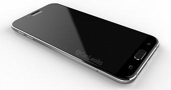 Samsung Galaxy A8 (2016) leaked render