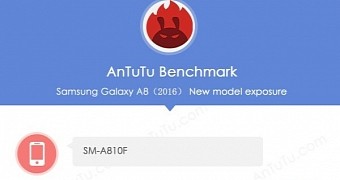 Benchmark test for Galaxy A8 (2016)