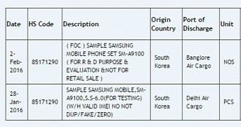 Samsung Galaxy A9 Pro sample