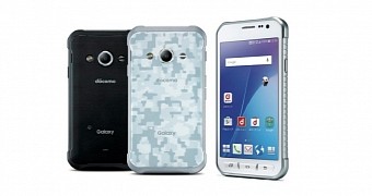 Samsung Galaxy Active Neo front and back