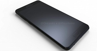 Samsung Galaxy C10 render