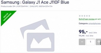 Samsung Galaxy J1 Ace placeholder