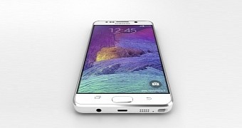 Samsung Galaxy Note 5 render