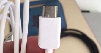 Supposed Samsung USB Type-C cable