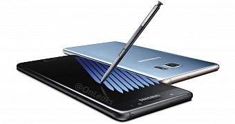 Leaked render of the Note 7 with S Pen