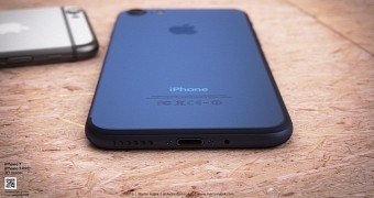 Deep Blue iPhone 7 concept