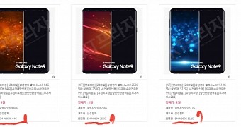 512GB version of Galaxy Note 9 very likely
